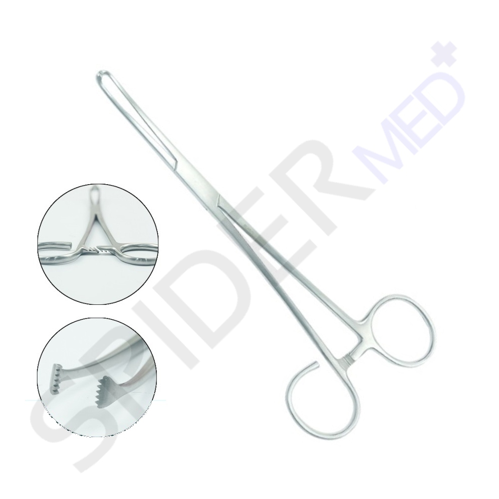 White Tonsil Seizing Forcep Surgimax Instrument Alat Bedah