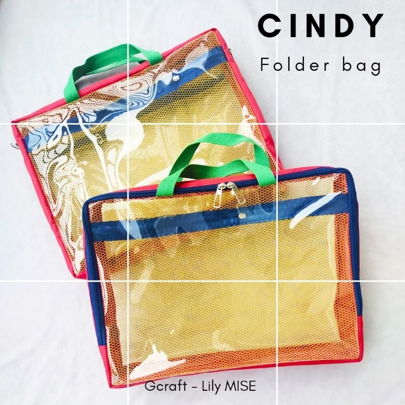 

cindy folder bag - polos - tas folder - tas map file - tas les