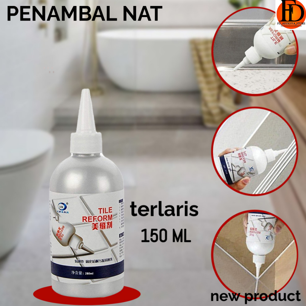 Krim Pengisi Celah Nat Keramik Anti jamur Tile Reform Waterproof Semen Tile Reform Dempul Pengisi Na