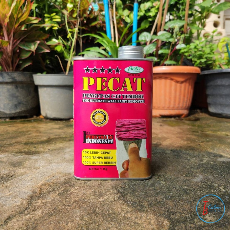 PECAT Pengupas Cat Tembok / Paint Remover / Perontok Cat Tembok
