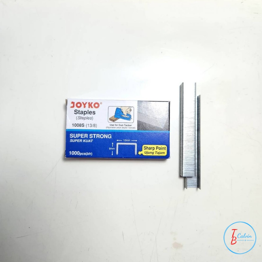 

Isi Staples Tembak Gun Tacker Joyko 1008S