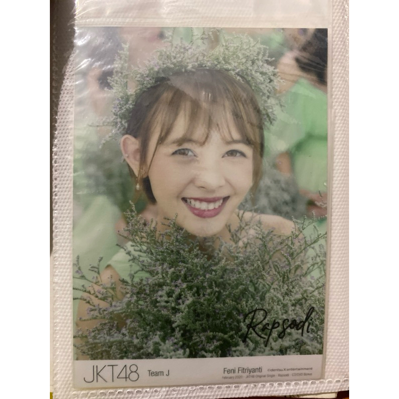 Photopack JKT48 Feni Fitriyanti (Rapsodi) Limited Edition