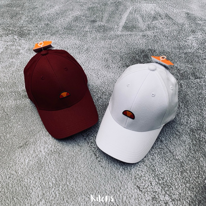Ellesse Casual Cap Unisex White & Maroon