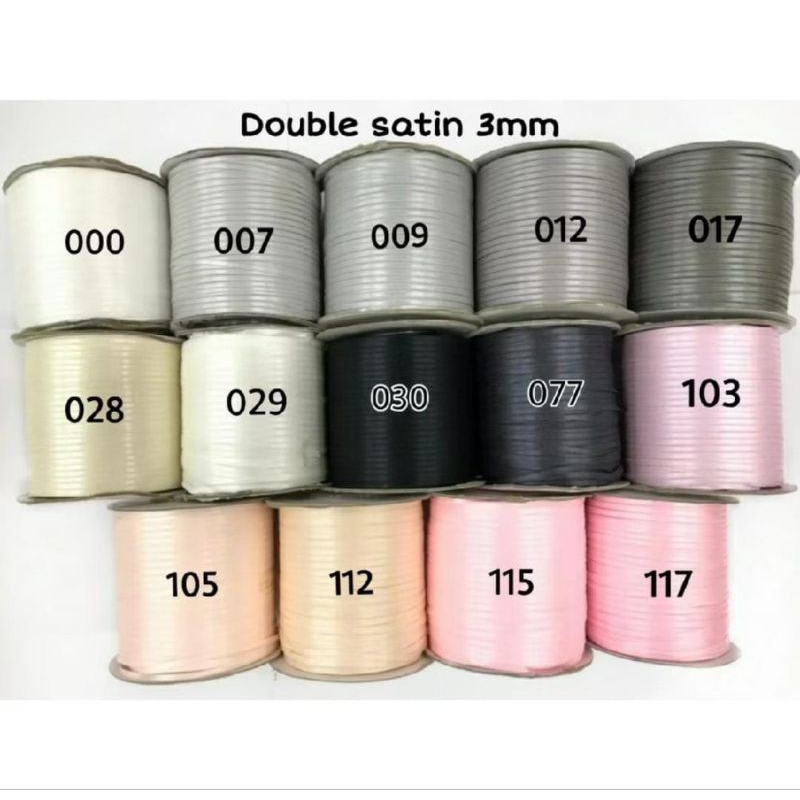 

3MM / PITA DOUBLE SATIN IMPORT PREMIUM / PITA DS PREMIUM / SATIN DOUBLE FACE PREMIUM
