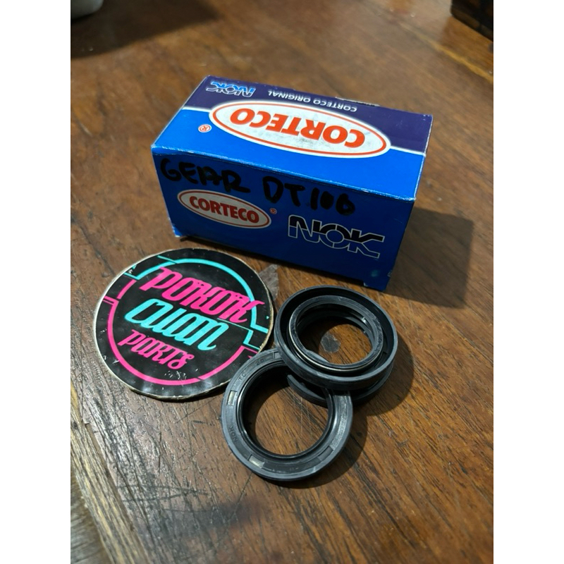 Seal As Gear Gir Depan Yamaha DT 100 DT100 NOK