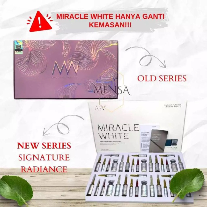 MIRACLE WHITE PINK PURPLE NEW infus whitening Pemutih tubuh