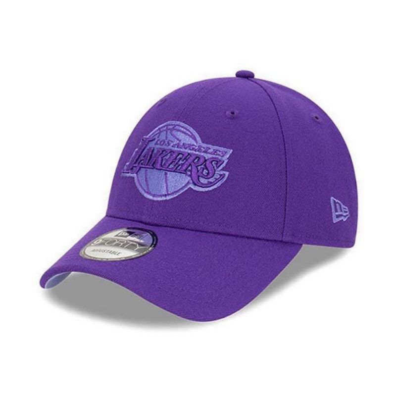 Topi New Era Cap Los Angeles Lakers Mono 9Forty Adjustable Original