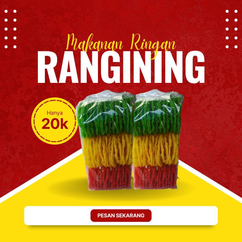 

RANGINING Mentah 2 PAK MURAH