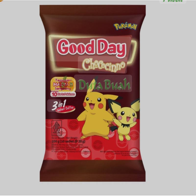 

Good Day 20 gram x 10 sachet ( 1 renteng)