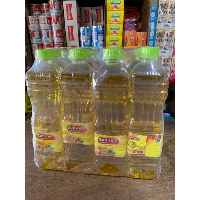

Minyak Goreng Sultan exp Mei 2026 1 Pak isi 12 botol x 900 ml
