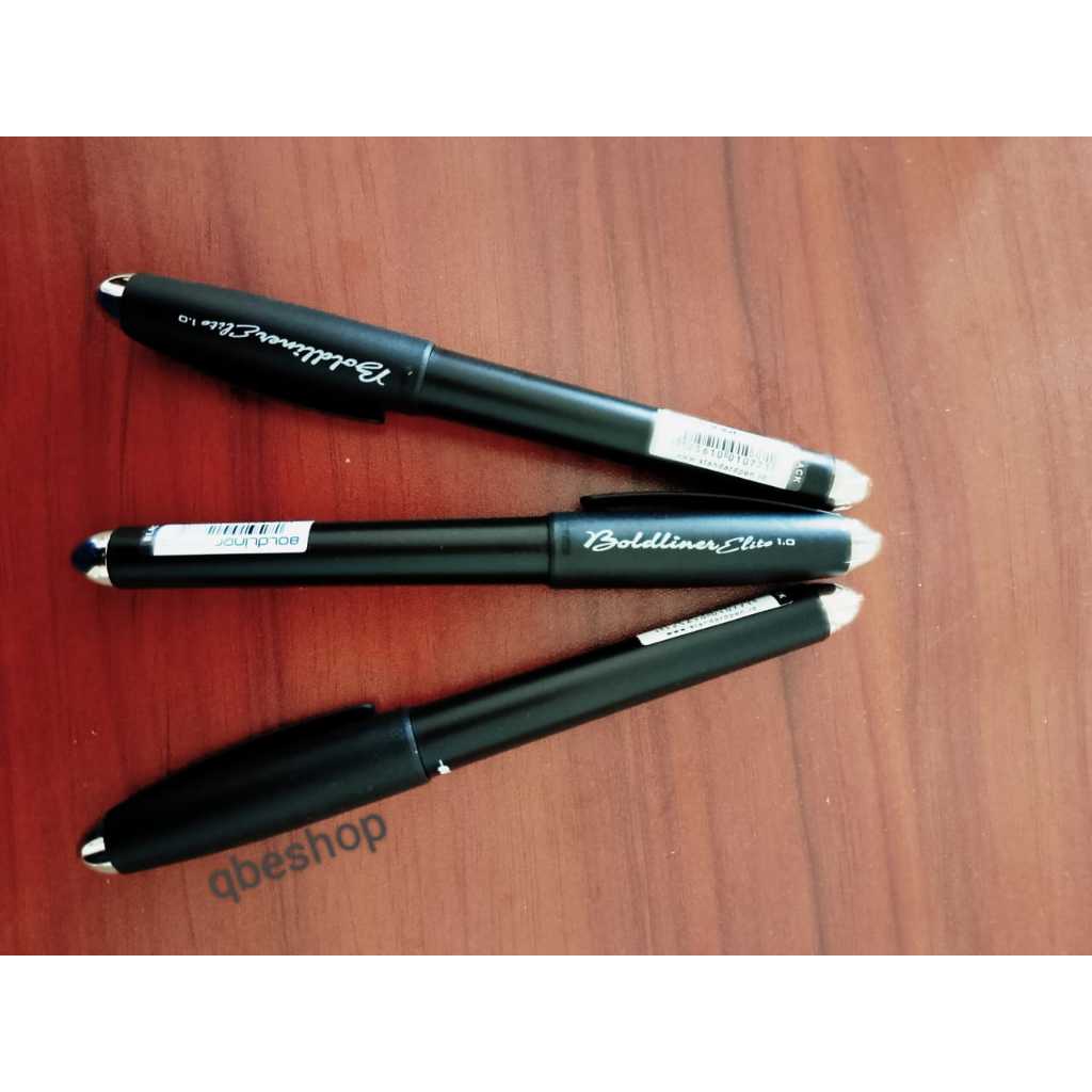 

PULPEN STANDARD BOLDLINER ELITE 1.0 MM Hitam & Biru /(pcs)