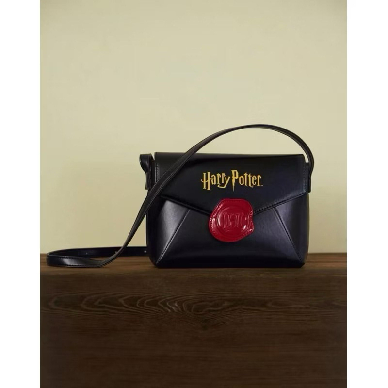 HARRY POTTER X SHEIN Black Envelope Shoulder Bag