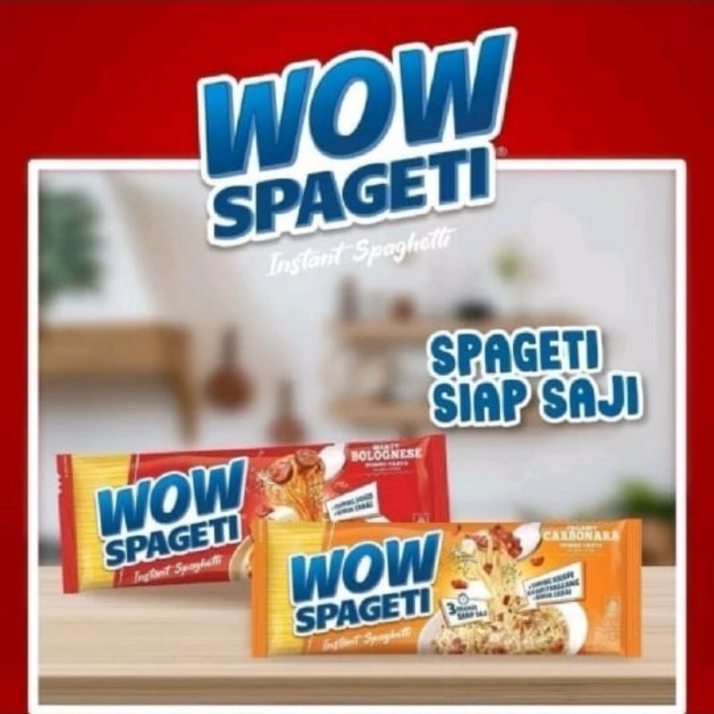 

PROMO!!! Wow Spageti / Mie Viral Spageti Ala Resto By Mayora