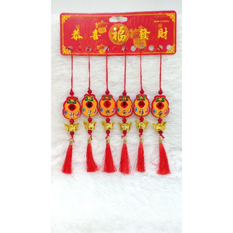 hiasan pohon imlek / gantungan pohon imlek / imlek accessories