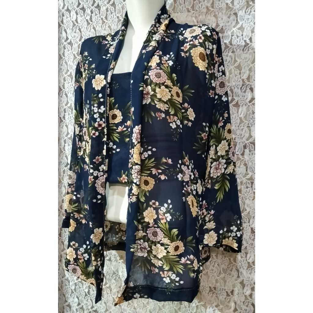 Kebaya kutubaru nenek jaman dulu kebaya nenek lengan panjang motif bunga atasan kebaya bali bahan si