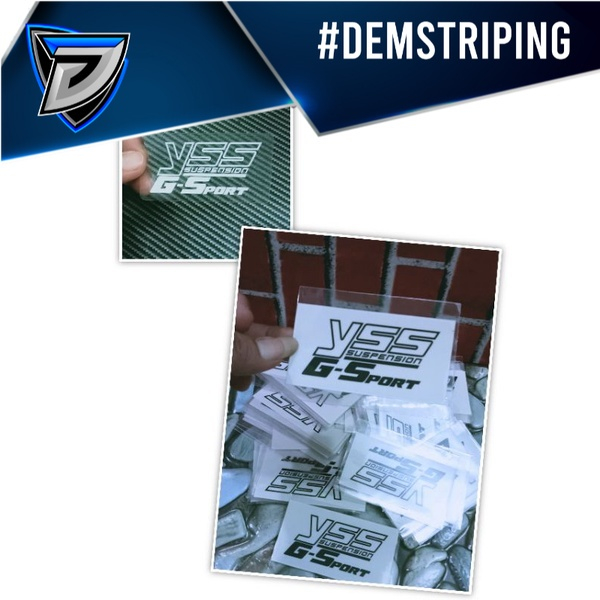 STICKER PRINCUUT YSS G-SPORT