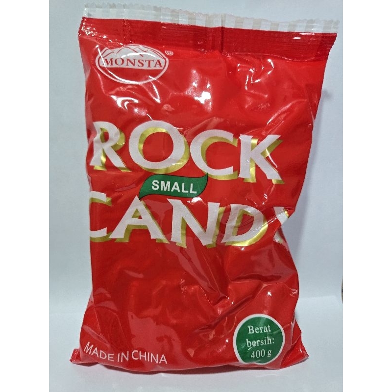 

Gula Batu Kristal /MONSTA Gula Batu / Rock Candy /400Gr