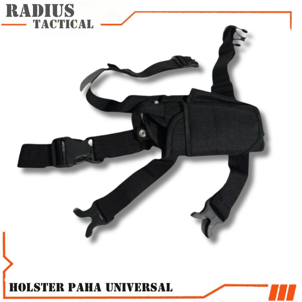 HOLSTER PJD/SARUNG PISTOL PAHA/TEMPAT PISTOL PJD/HOLSTER PAHA UNIVERSAL
