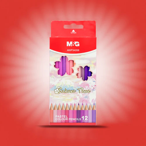 

Pensil Warna Hexagon M&G – Warna Pastel Sakura Time