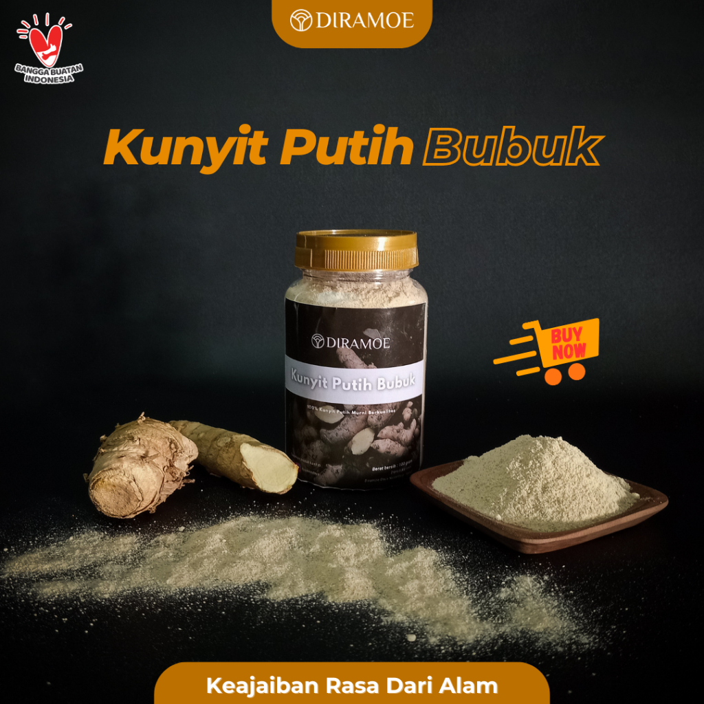 

Kunyit Putih Bubuk Murni 100 Gram