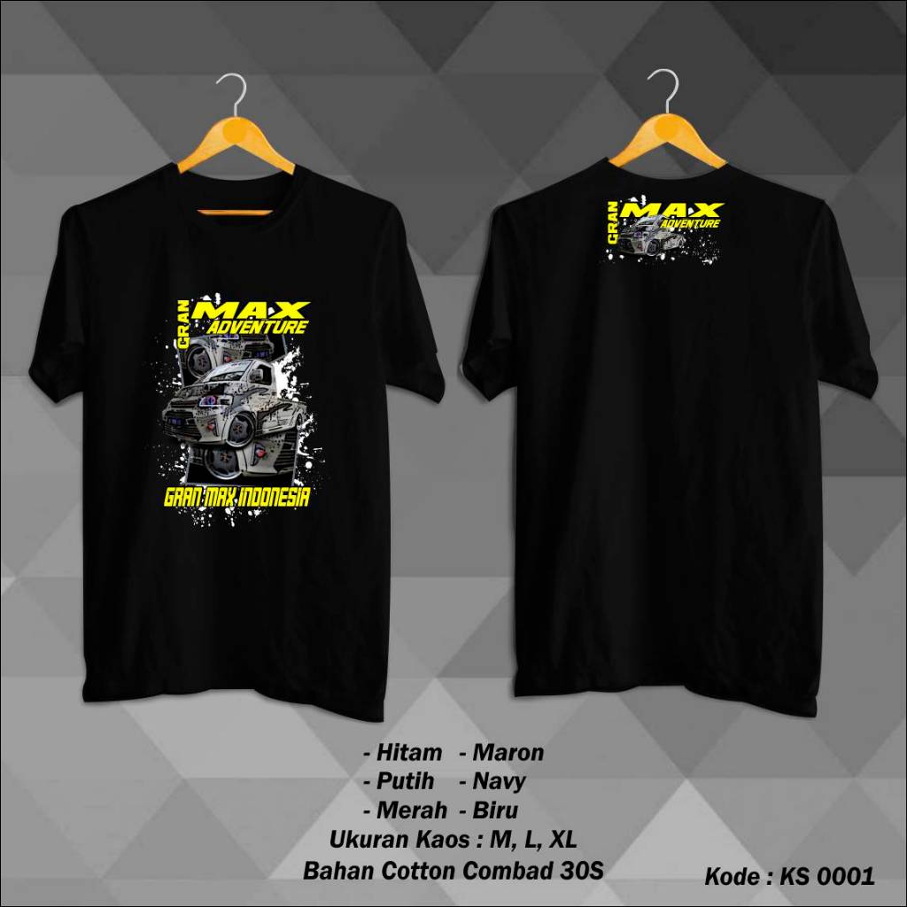 Kaos Distro Grandmax Adventure Kaos Grandmax Indonesia Baju Keren