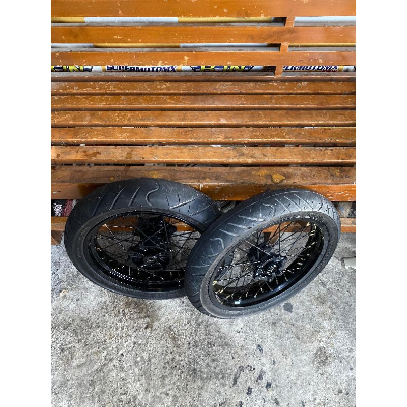 velg bekas supermoto crf 250 300 ban 100 120