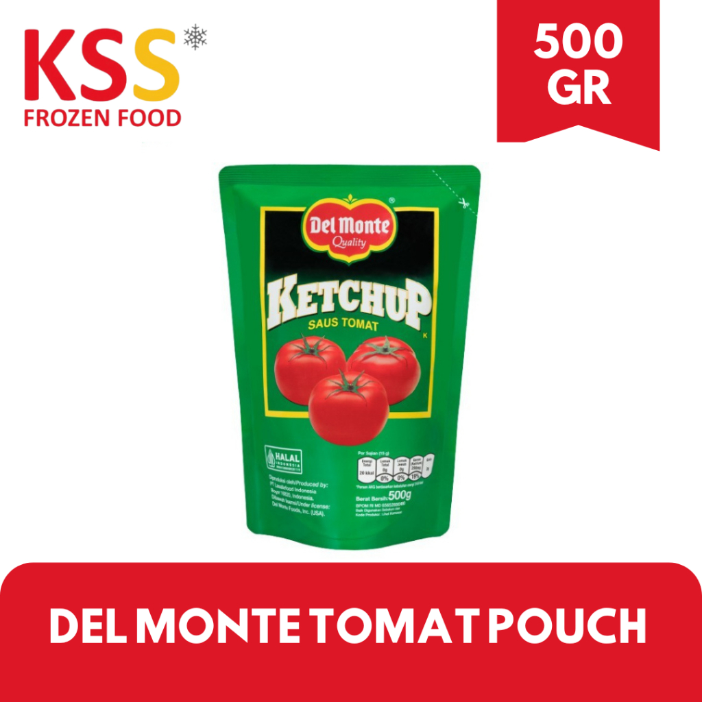 

DELMONTE TOMAT POUCH 500 GR X 20
