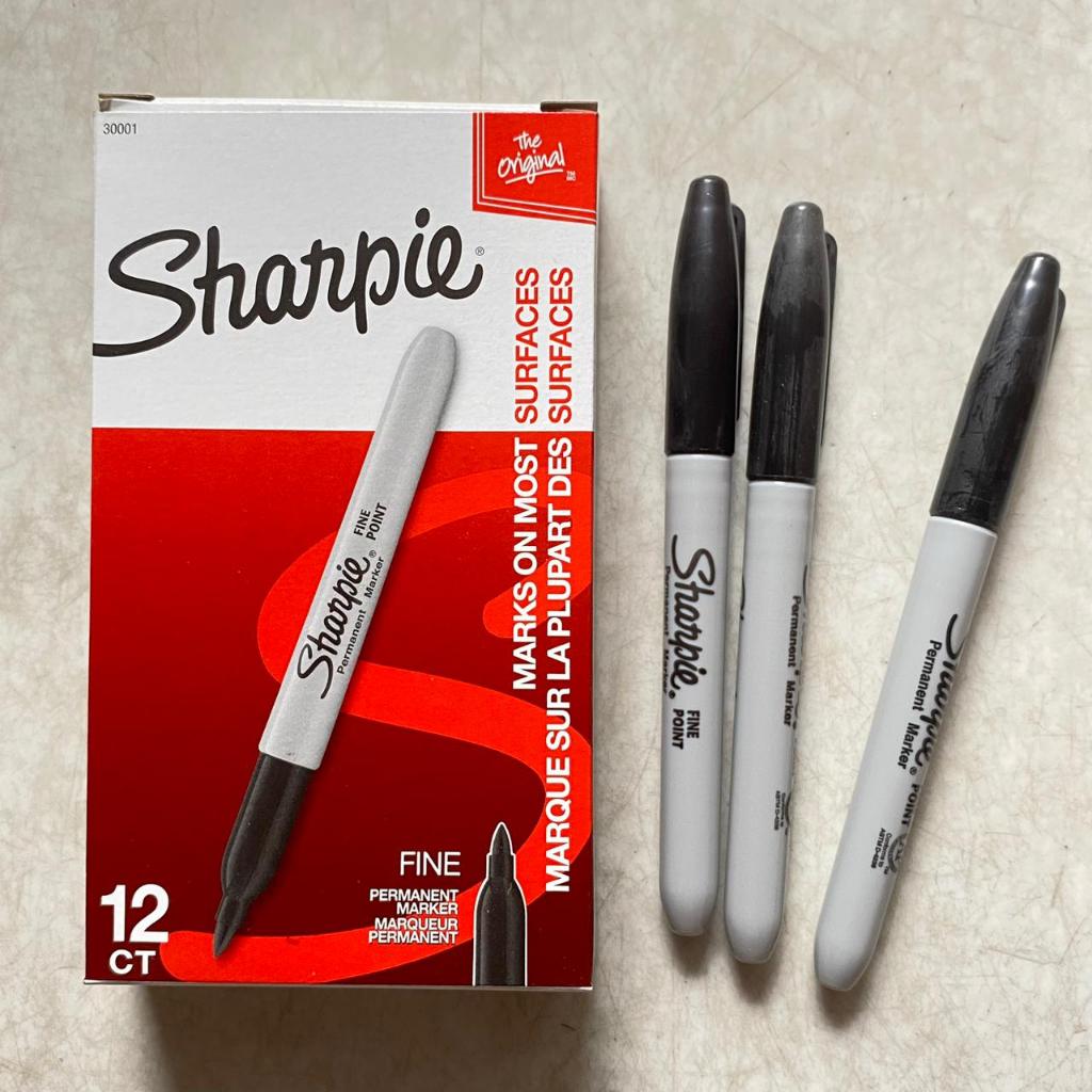Spidol Sharpie Permanen Hitam Satuan