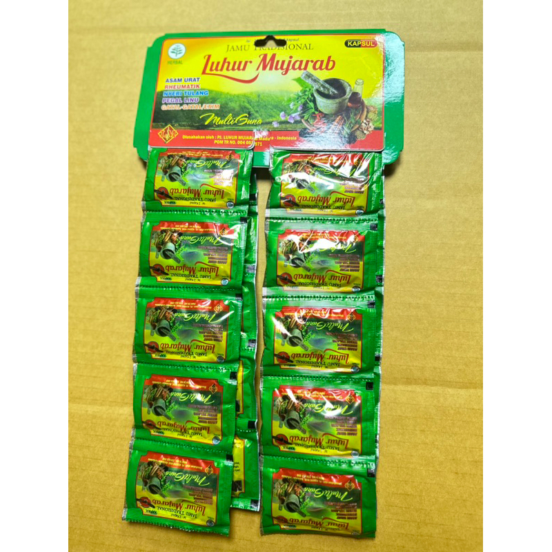 LUHUR MUJARAB ORIGINAL KAPSUL