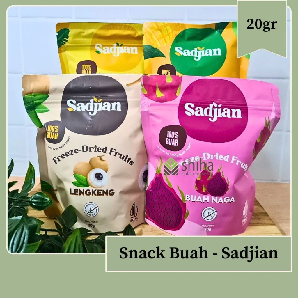 

SADJIAN Freeze Dried Fruits (Keripik Buah Kering) 20 Gram