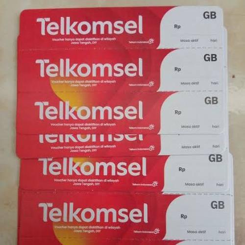 VOUCHER TELKOMSEL 18GB 30HARI ( 3 GB NASIONAL, 15 GB LOKAL), BACA DESKRIPSI