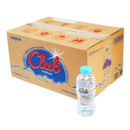 

Air mineral Club 330 ml / Dus isi 24 botol