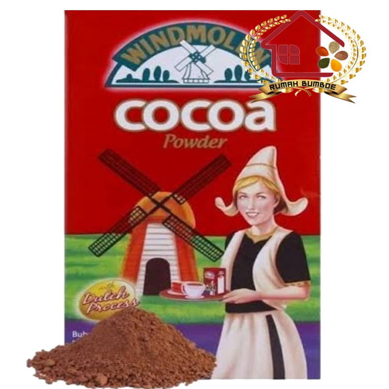 

(165 gr) WINDMOLEN Cocoa Powder Coklat Bubuk Baking Bahan Kue