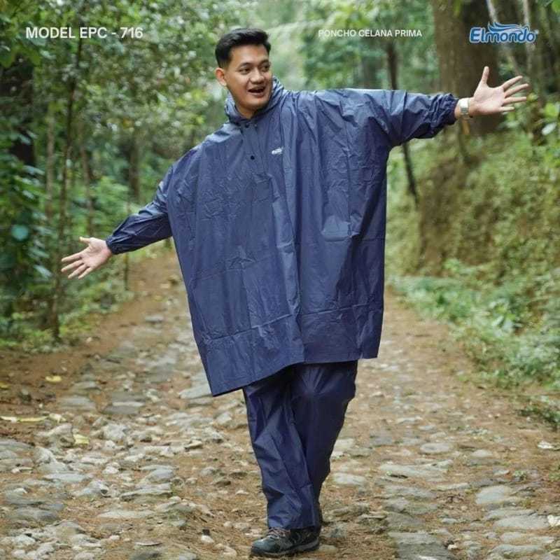 Jas hujan Elmondo poncho celana prima 716 / Elmondo jas hujan ponco celana prima 716