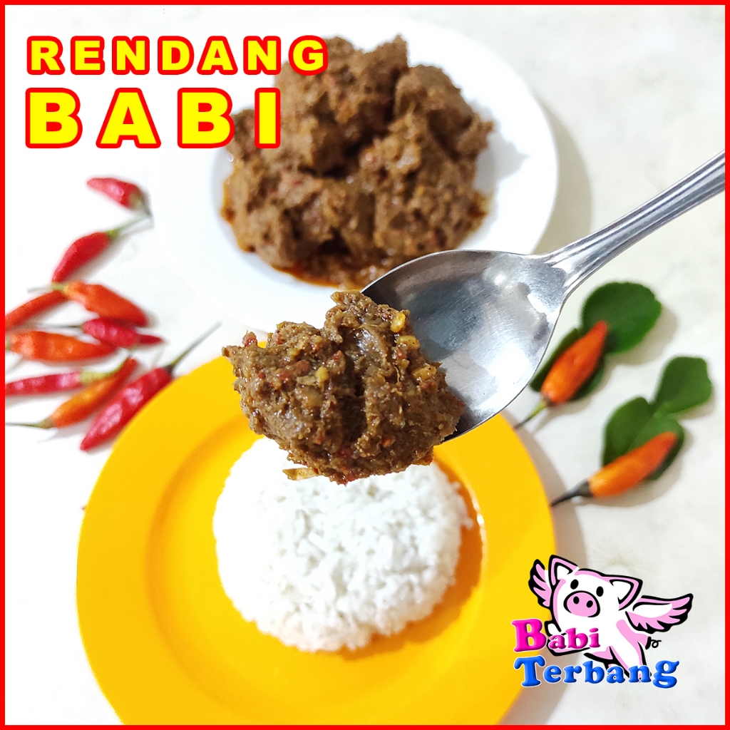 

RENDANG BABI MASAKAN KARI DAGING BABI HARUM NIKMAT BABI TERBANG