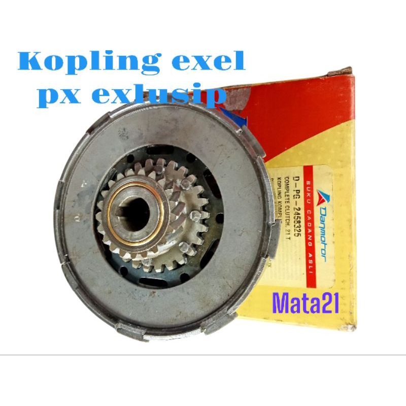 kopling set vespa Exel .exlusip mata 21 per 7