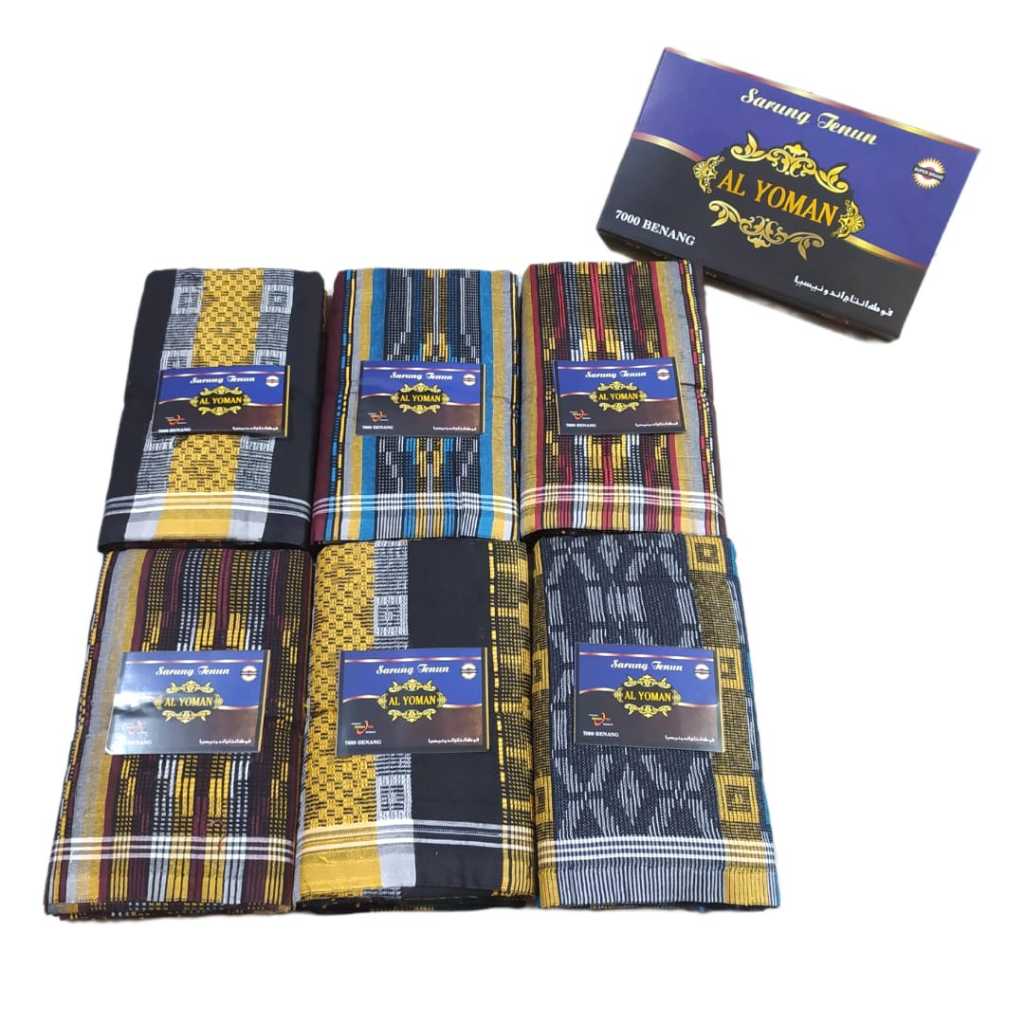 Sarung Sholat Dewasa Tebal Halus Bahan Katun BOX