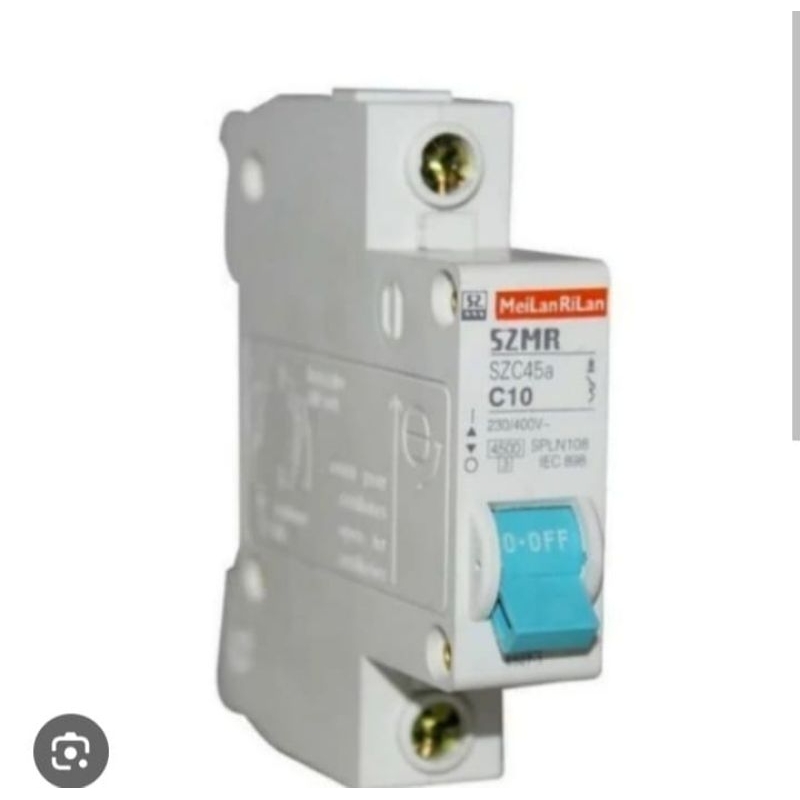 Mcb SZMR MeiLanRilan ukuran C4 , C6 , C10 , C16 , C20 , C25 , C32 Original