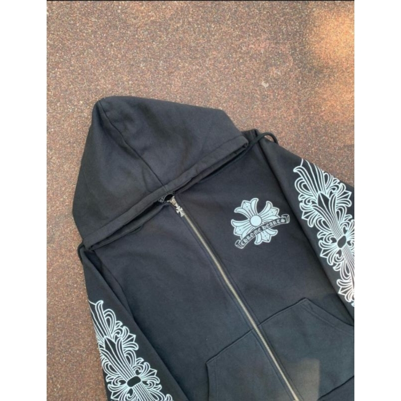 Zipper Hoodie Chrome Hearts