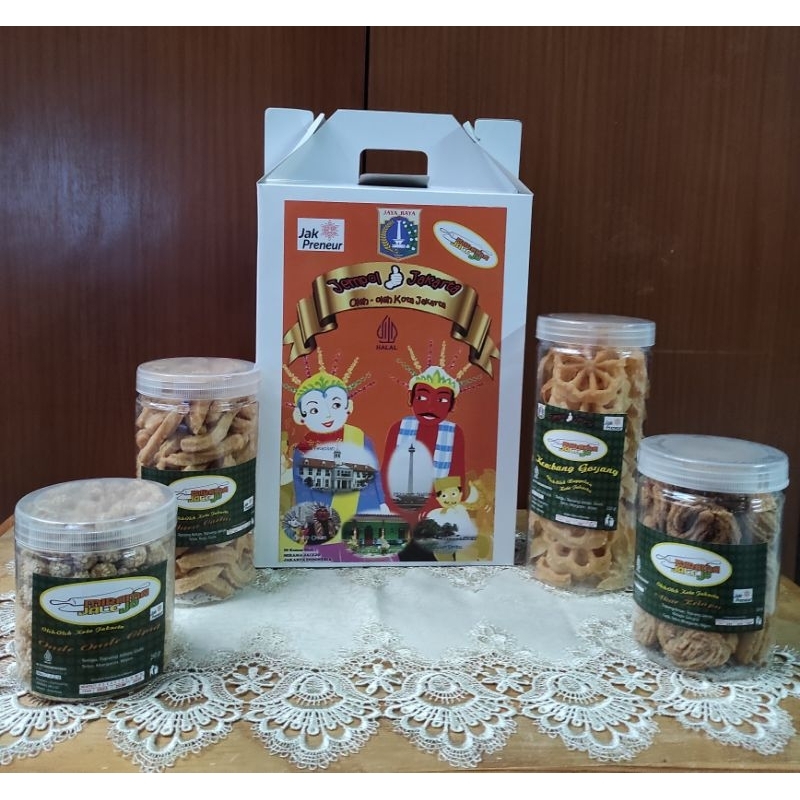 

paket B oleh oleh Jakarta 1200gr