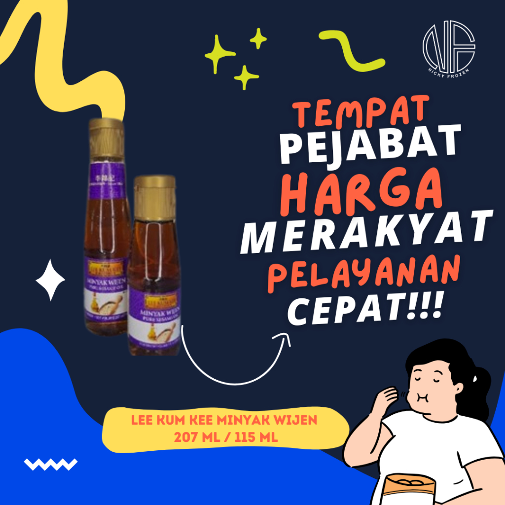 

LEE KUM KEE MINYAK WIJEN 207 ML / 115 ML