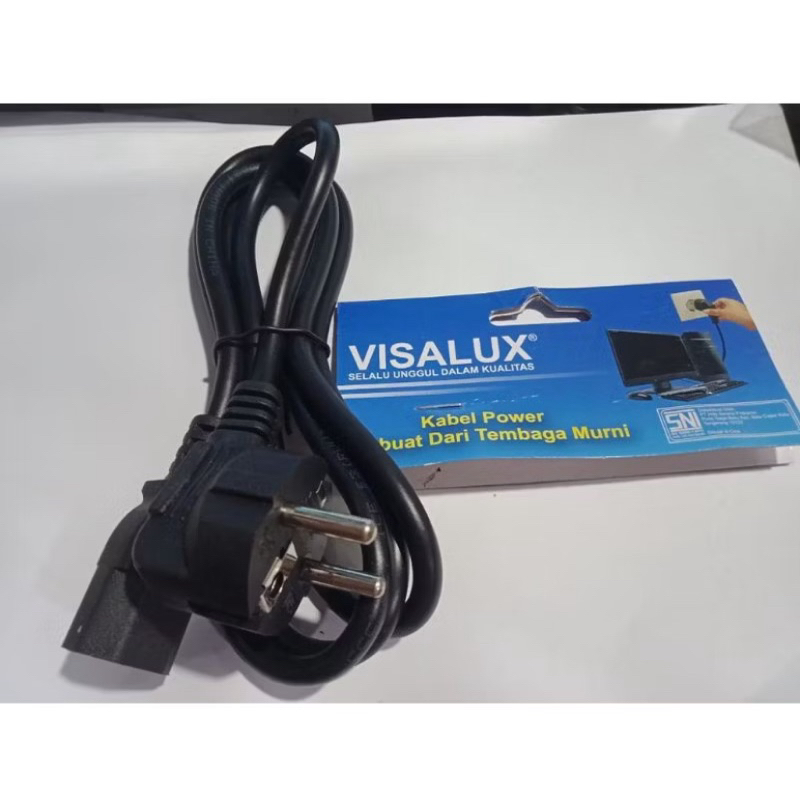 Visalux Kabel Power Sambungan Laptop Computer kabel AC Power Amplifier