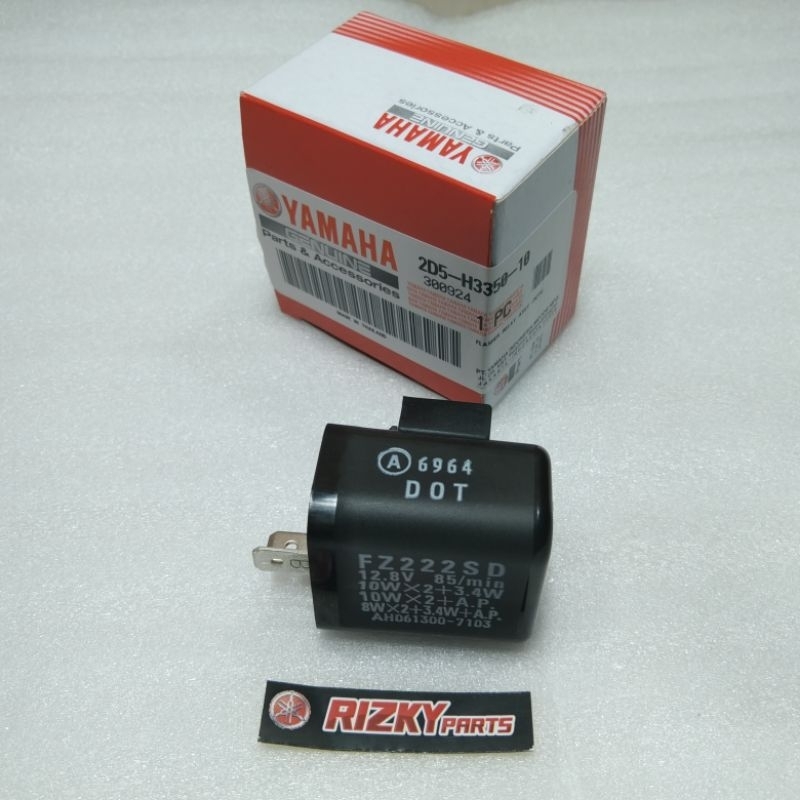 FLASHER RELAY ASSY FLASER LAMPU SEIN RX KING RX SPESIAL YT F1ZR PORCE1 MIO ORIGINAL YAMAHA GENUINE P