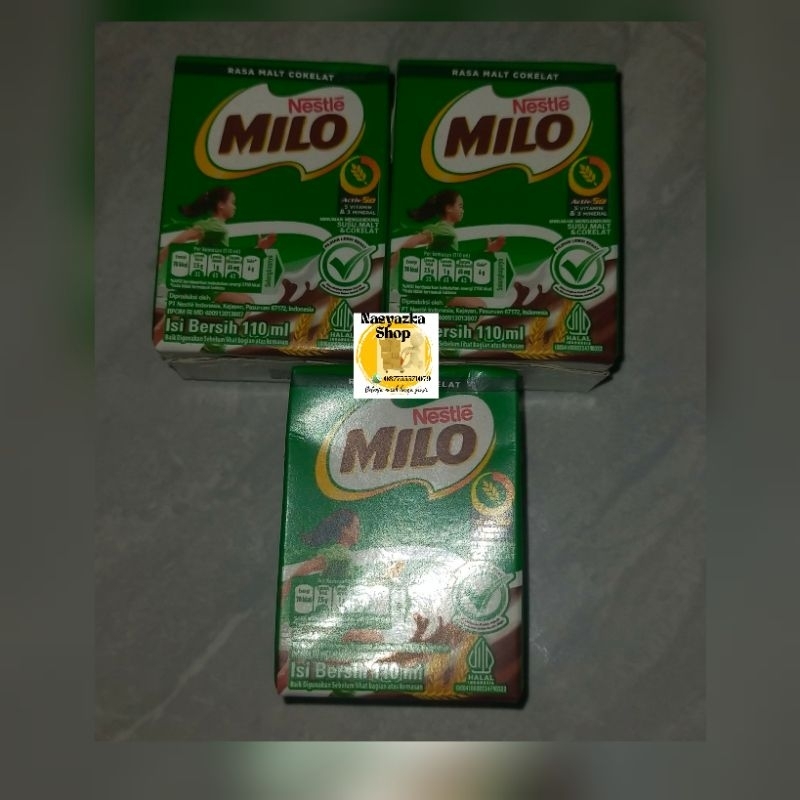 

MILO ACTIV GO 110ML / MINUMAN RASA SUSU COKLAT MILO ACTIV GO 110ML