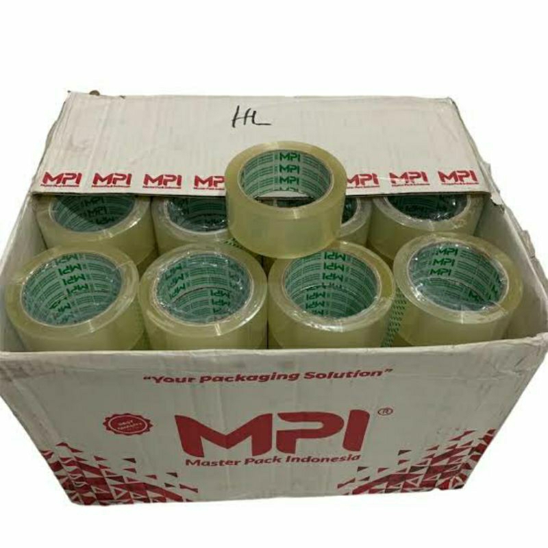 

Lakban MPI 45mm x 100yard 10pcs