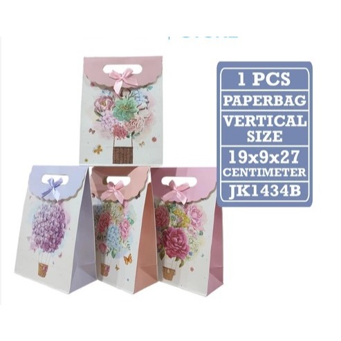 

Matris-Paperbag Vertical Size 19x9x27 Cm / Kado Souvenir Packaging / Gift Bags JK1434B