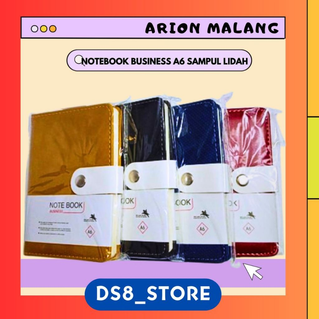 

Notebook Business A6 Sampul Lidah
