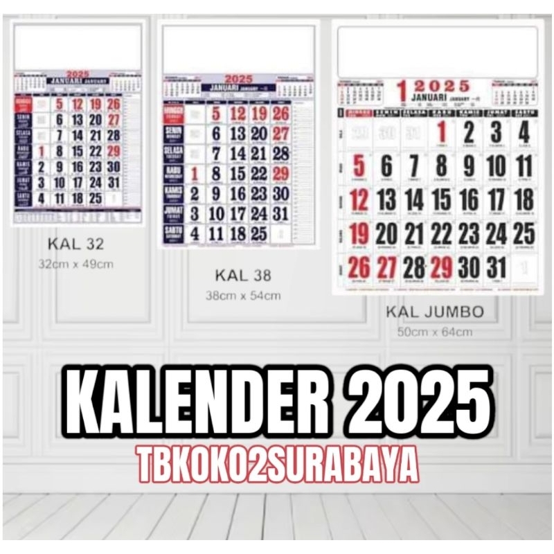 

PROMO KALENDER 2025 DINDING KERTAS HVS TERBARU