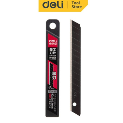 

Deli - Refill Isi Cutter Kecil Hitam 78002