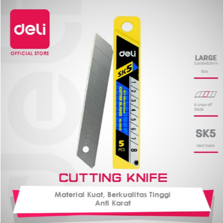 

Deli - Refill Isi Cutter Besar 40650